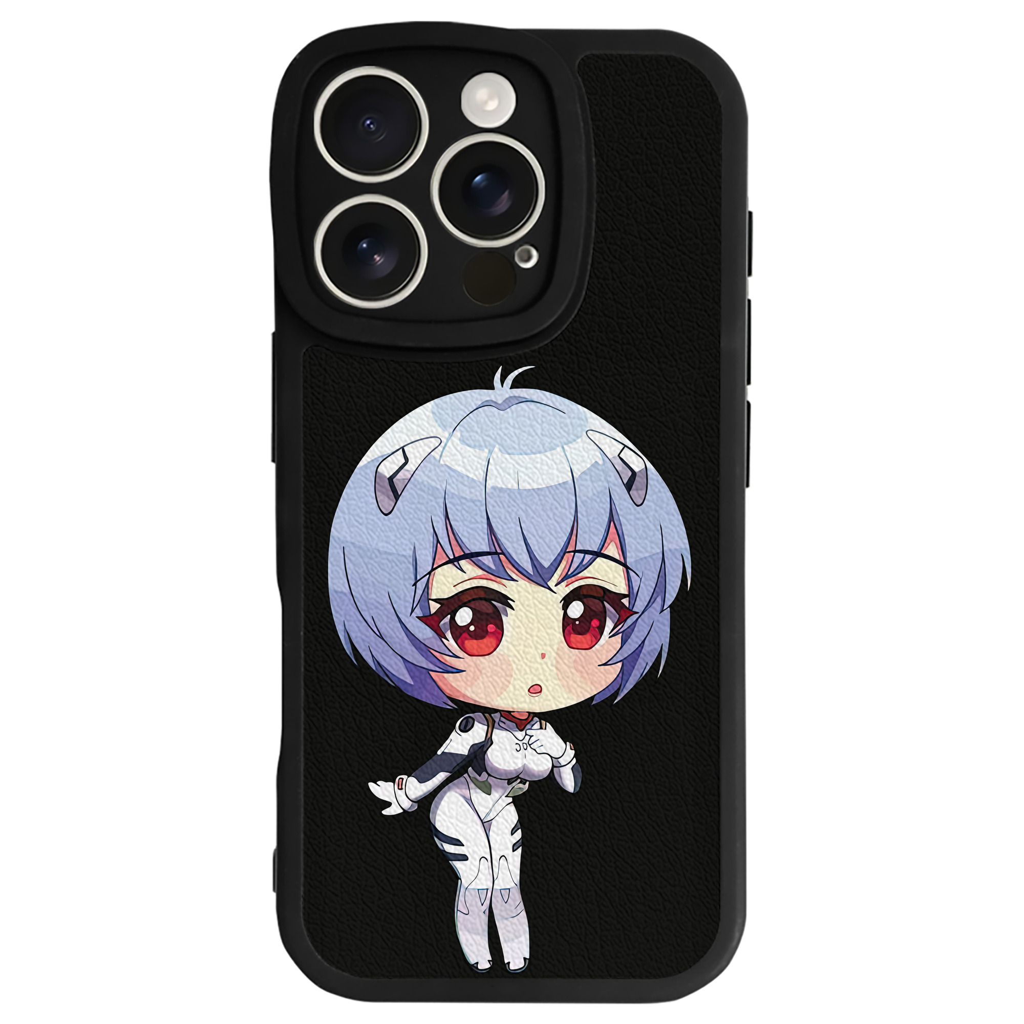 （画像用） EVA 新世紀エヴァンゲリオン 【iPhone 16シリーズ対応】シリコンスマホケース（レザー調） 材質：シリコン